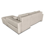 Paris Prix Canapé D'Angle Droit Convertible "Liace" 242cm Beige