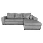 paris prix Canapé d'Angle Droit Convertible "Liace" 242cm Gris