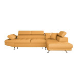 paris prix Canapé d'Angle Droit Convertible "Noma" 271cm Ocre