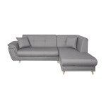 paris prix Canapé d'Angle Droit Convertible "Roli" 260cm Gris