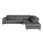 paris prix Canapé d'Angle Droit Relax "Kris" 295cm Gris