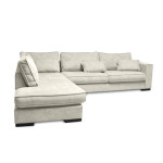 Paris Prix Canapé D'Angle Gauche "Byzance" 303cm Beige