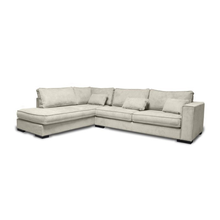 Paris Prix Canapé D'Angle Gauche "Byzance" 303cm Beige