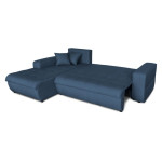 Paris Prix Canapé D'Angle Gauche "Celia" 242cm Bleu Pétrole