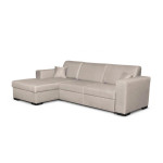 Paris Prix Canapé D'Angle Gauche Convertible "Hip" 262cm Beige