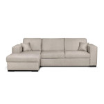 paris prix Canapé d'Angle Gauche Convertible "Hip" 262cm Beige