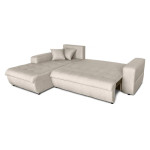 Paris Prix Canapé D'Angle Gauche Convertible "Liace" 242cm Beige