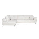 paris prix Canapé d'Angle Gauche Convertible "Pinayo" 304cm Blanc