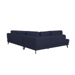 Paris Prix Canapé D'Angle Gauche Convertible "Pinayo" 304cm Bleu Foncé
