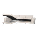 Paris Prix Canapé D'Angle Gauche Convertible "Pinayo" 304cm Naturel