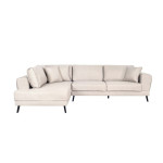 paris prix Canapé d'Angle Gauche Convertible "Pinayo" 304cm Naturel