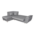 Paris Prix Canapé D'Angle Gauche Convertible "Roli" 260cm Gris