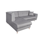 Paris Prix Canapé D'Angle Gauche Convertible "Roli" 260cm Gris