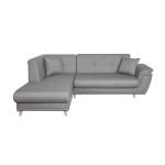 paris prix Canapé d'Angle Gauche Convertible "Roli" 260cm Gris