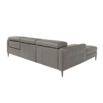 Paris Prix Canapé D'Angle Gauche Relax "Dannie" 258cm Gris