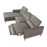 Paris Prix Canapé D'Angle Gauche Relax "Dannie" 258cm Gris