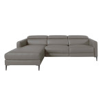 paris prix Canapé d'Angle Gauche Relax "Dannie" 258cm Gris