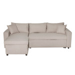 paris prix Canapé d'Angle Réversible Convertible "Geye" 227cm Beige