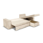 Paris Prix Canapé D'Angle Réversible "Vidio" 250cm Beige