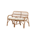 Paris Prix Canapé De Jardin 2 Places En Rotin "Nella" 130cm Naturel