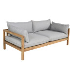 paris prix Canapé de Jardin 2 Places "Marion" 185cm Naturel