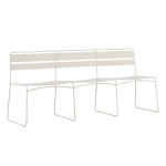 paris prix Canapé de Jardin 3 Places "Lina" 180cm Beige