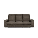 Paris Prix Canapé De Relaxation Électrique "Tedesco" 235cm Taupe