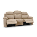 Paris Prix Canapé De Relaxation Électrique "Tonaga" 211cm Beige