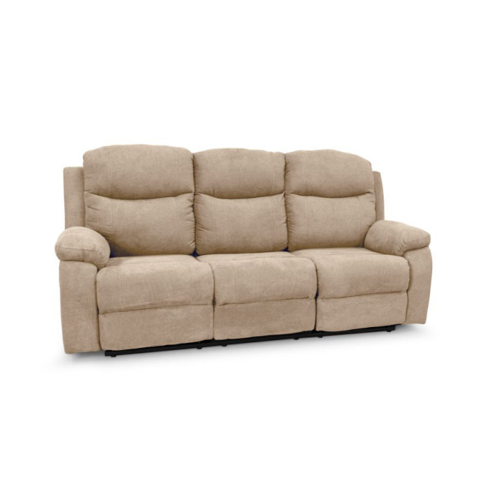 Paris Prix Canapé De Relaxation Électrique "Tonaga" 211cm Beige