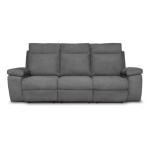 Paris Prix Canapé De Relaxation Manuel "Tedesco" 235cm Gris