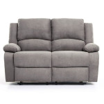 Paris Prix Canapé De Relaxation Microfibre "Polo" 143cm Gris
