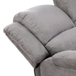 Paris Prix Canapé De Relaxation Microfibre "Polo" 193cm Gris