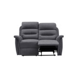 Paris Prix Canapé De Relaxation Tissu "Kato" 140cm Gris Foncé