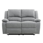 paris prix Canapé de Relaxation Tissu "Polo" 143cm Gris