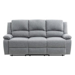 paris prix Canapé de Relaxation Tissu "Polo" 193cm Gris