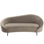 Paris Prix Canapé Design 3 Places "Elisabeth" 182cm Gris