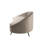 Paris Prix Canapé Design 3 Places "Elisabeth" 182cm Gris