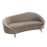 paris prix Canapé Design 3 Places "Elisabeth" 182cm Gris