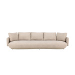 Paris Prix Canapé Design 4 Places "Stellar" 275cm Beige