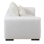 Paris Prix Canapé Design 5 Coussins "Monaco" 217cm Blanc