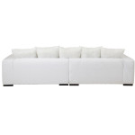 Paris Prix Canapé Design 9 Coussins "Monaco" 330cm Blanc