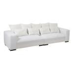 paris prix Canapé Design 9 Coussins "Monaco" 330cm Blanc