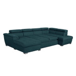 Paris Prix Canapé Panoramique Convertible "2 Coffres" 322cm Bleu
