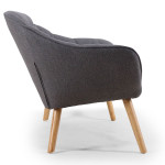 Paris Prix Canapé Scandinave 3 Places "Laos" 173cm Gris
