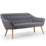 paris prix Canapé Scandinave 3 Places "Laos" 173cm Gris