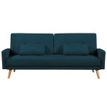 Paris Prix Canapé Scandinave Convertible "North" 205cm Bleu