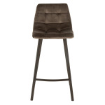 Paris Prix Chaise De Bar Design "Olivier" 95cm Gris Foncé