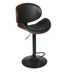 paris prix Chaise de Bar Rétro Design "Nash" 97-118cm Noir