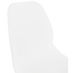 Paris Prix Chaise De Bureau à Roulettes "Marie" 80cm Blanc