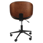 Paris Prix Chaise De Bureau à Roulettes "Reno" 77cm Noir